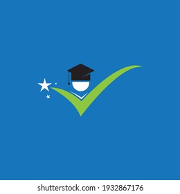 Celebrate the students logo vector