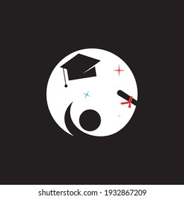 Celebrate the students logo vector