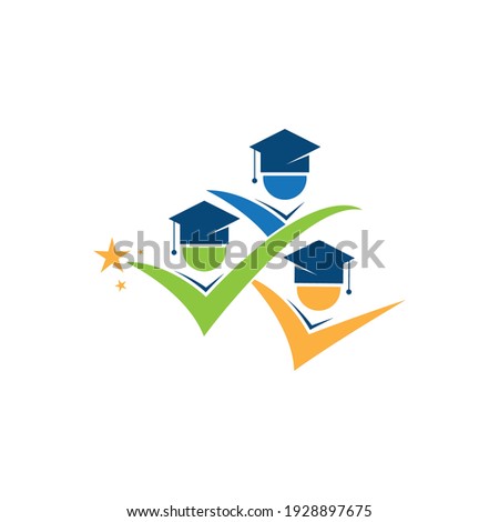 Celebrate the students logo vector