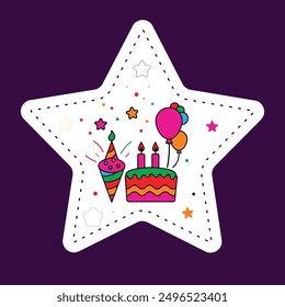 Celebrate in style with our vibrant Happy Birthday vector collection, featuring eye-catching designs and colorful elements perfect for any birthday occasion.