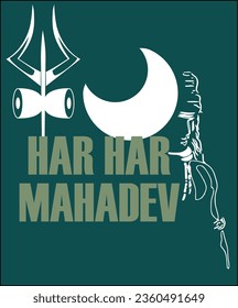 Celebrate the transcendent power of Lord Shiva, the deity of transformation, with this captivating Mahadev T-shirt design. Crafted with deep reverence and intricate artistry, this design pays homage t