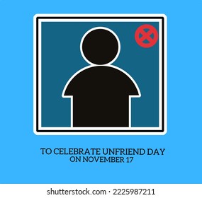 to celebrate Unfriend Day on November 17