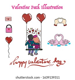 celebrate valentine's day with illustrations full of love for us to share with loved ones through greeting cards, postcards, templates that will give a romantic and heartfelt impression