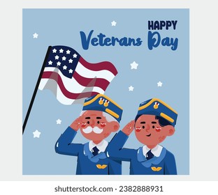 Celebrate Veterans Day with a beautiful and meaningful illustration. Explore various designs symbolizing honor, gratitude, and patriotism to pay tribute to our brave veterans