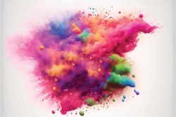 Celebrate The Vibrant Festival Of Holi With Joy And Happiness! Happy Holi Is A Traditional Hindu Festival That Marks The Arrival Of Spring And Is Celebrated With A Splash Of Colors, Music, Dance.