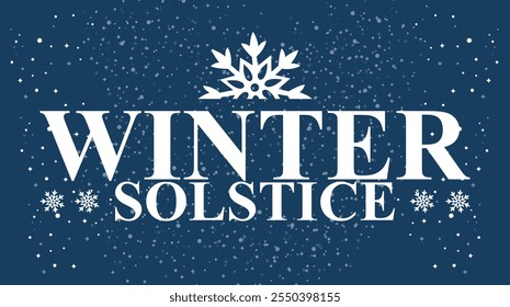 Celebrate the Winter Solstice design templet