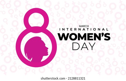 celebrate Women's day. happy women's day design