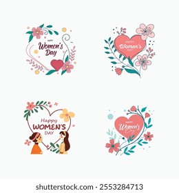  Celebrate Women's Day with this vibrant T-shirt design vector artwork, perfect for empowering themes and gifting. Eye-catching and versatile for various print projects.