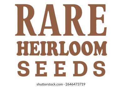 Celebrate World Food Day with an elegant close-up of rare heirloom seeds, each labeled like a museum artifact. A unique, educational vector design highlighting seed diversity and food heritage.