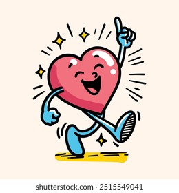 Celebrate World Heart Day with this unique vector illustration. Perfect for raising awareness, promoting heart health, and sharing love and care in your projects.