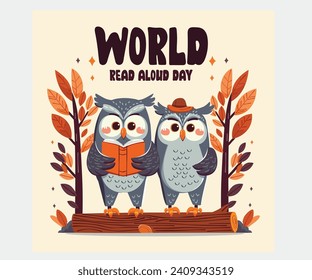 Celebrate World Read Aloud Day with adorable owl characters! Explore the importance of reading aloud and discover creative ways to participate in this global event. Plus, enjoy delightful illustration