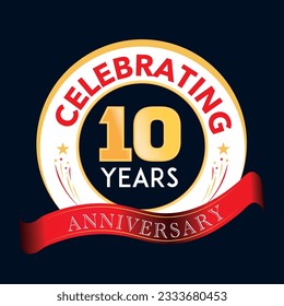 Celebrate your anniversary with a well-designed Vector logo that's both classy and nostalgic. It serves as a symbol of your progress thus far and the exciting times ahead. 