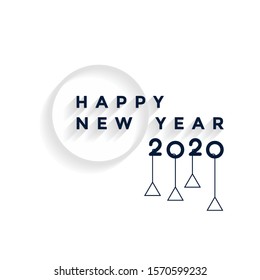 Celebrated Happy new year 2020