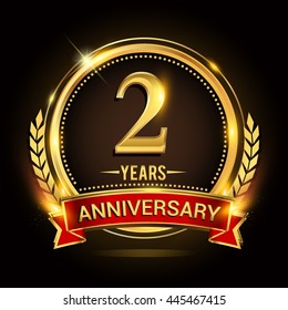 2nd Anniversary Logo Images Stock Photos Vectors Shutterstock