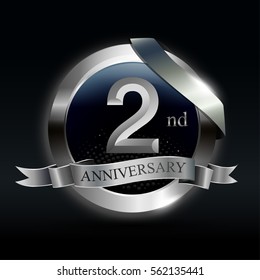 Celebrating 2nd Years Anniversary logo