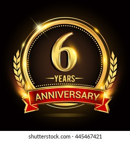 6th Anniversary Images, Stock Photos & Vectors | Shutterstock