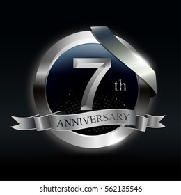 Celebrating 7th Years Anniversary logo