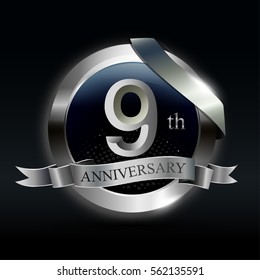 Celebrating 9th Years Anniversary logo