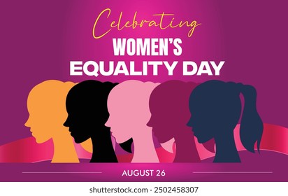 Celebrating All Women Innovation and technology for Gender Equality. Post for Celebrating Women's Equality Day August 26. Gender Equality  in the workplace. Votes for Women