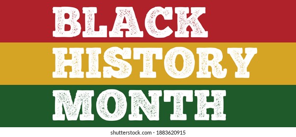 Celebrating Black History Month. American and African People.