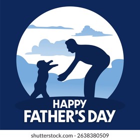 celebrating father's day to all fathers in the world