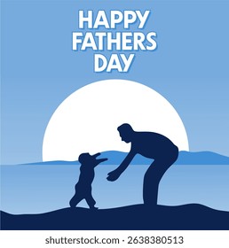 celebrating father's day to all fathers in the world