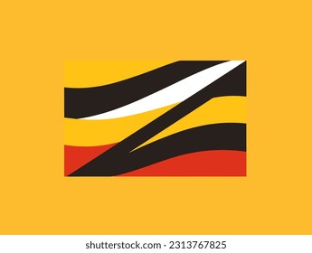 Celebrating Flag Day. June14th. Germany Flag.