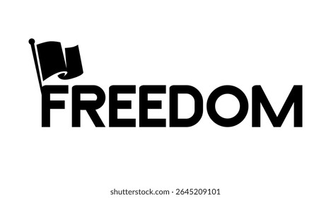 Celebrando a Liberdade: uma Imagem Simbólica da Liberdade e da Independência