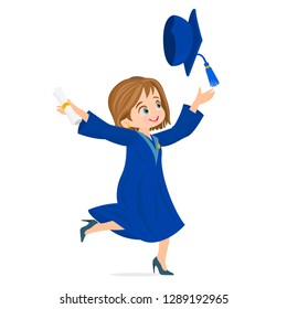 celebrating graduation day