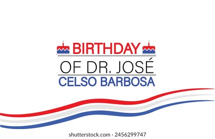 Celebrating the Legacy of Dr. Jose Celso Barbosa A Text Illustration Tribute