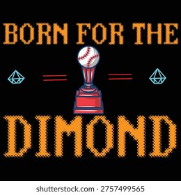 Celebrating the love for baseball, “Born for the Diamond” captures the dedication, energy, and passion of athletes on and off the field. Ideal for themes of sports, teamwork, youth and professional baseball, training, and outdoor activity. Perfect for sports marketing, fitness content, and athletic inspiration.