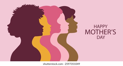 Celebrating Strong and Beautiful Mothers,Embracing Diversity on Mother's Day,Women United in Motherhood Joy,Honoring Mothers of Every Hue.