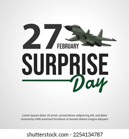 celebrating Surprise day 27 February. Pakistan