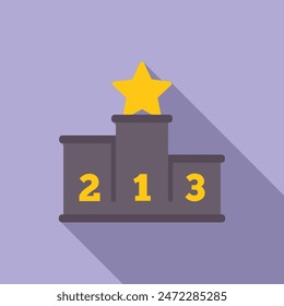 Celebrating victory by being on top of an award podium