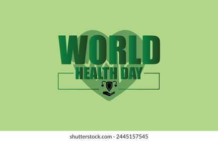 Celebrating World Health Day with Trendy Text Designs