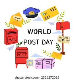 Celebrando el Día Mundial del Correo con conexiones globales y tradiciones postales el 9 de octubre