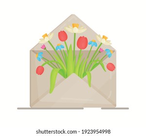 A celebration for all women and girls. Vector illustration of March 8. Congratulations on the holiday. Happy holiday mood.