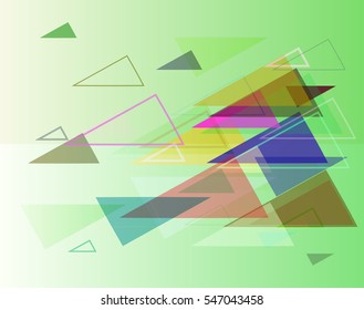 celebration around various representation, clear triangle beside band