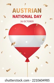 Celebration of Austrian National Day POSTER 