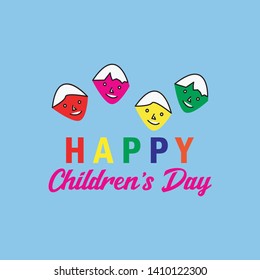 Celebration background happy children's day
