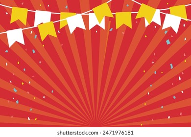 celebration background, party illustration vector