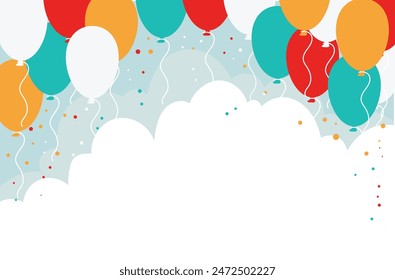 celebration background, party illustration vector