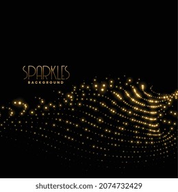 celebration background with sparkles trail