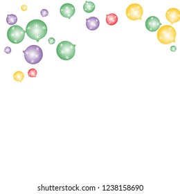 Celebration background template with Christmas balls. New Year Vector Background for Brochure, Cover. Vector Holiday Texture.
