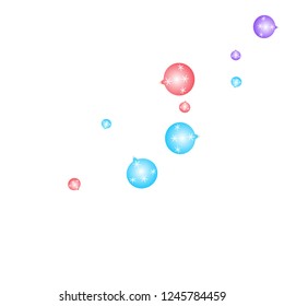 Celebration background template with Christmas balls. New Year Vector Background for Brochure, Cover. Vector Holiday Texture.