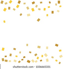 Celebration background template with colorful confetti. Vector illustration
