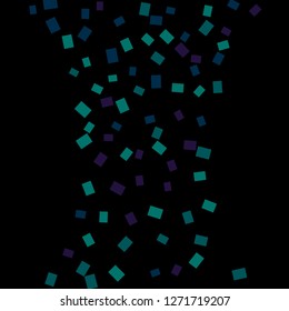 Celebration background template with colorful confetti. Vector illustration
