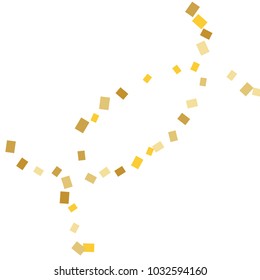 Celebration background template with colorful konfetti. Vector illustration