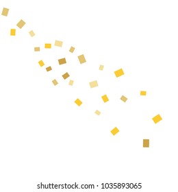 Celebration background template with colorful konfetti. Vector illustration
