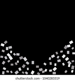 Celebration background template with colorful konfetti. Vector illustration